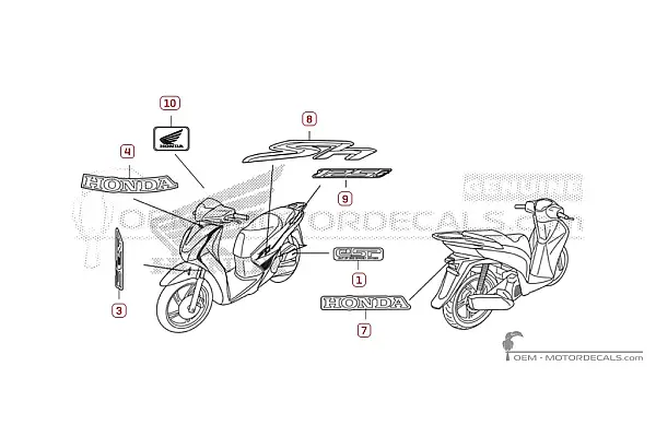 Honda SH125i 2016