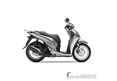 Autocollants pour Honda SH125i 2017 • Honda Autocollants OEM