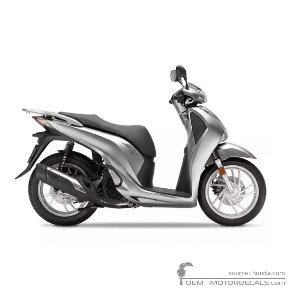 Decals for Honda SH125i 2017 • Honda OEM Decals