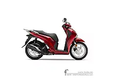 Pegatinas para Honda SH125i 2017 • Honda Pegatinas OEM