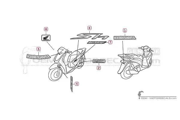 Honda SH125i 2017