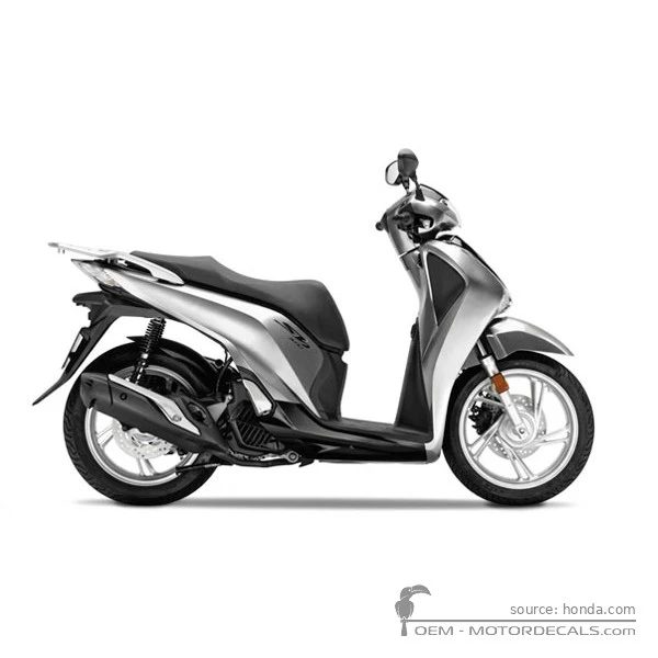 Autocollants pour Honda SH125i 2019 • Honda Autocollants OEM