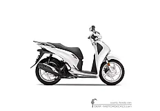 Autocollants pour Honda SH125i 2019 • Honda Autocollants OEM