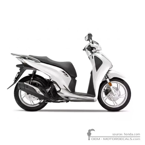 Autocollants pour Honda SH125i 2019 • Honda Autocollants OEM