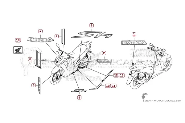 Honda SH125i 2022