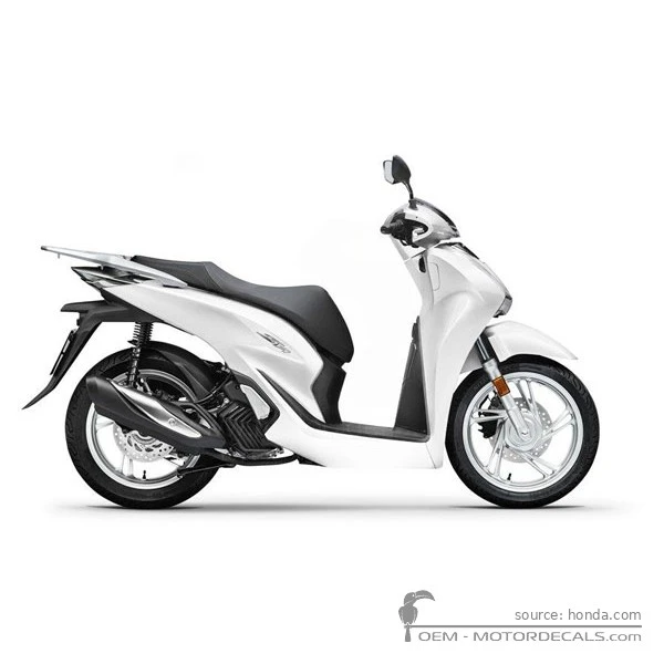 Autocollants pour Honda SH125i 2023 • Honda Autocollants OEM