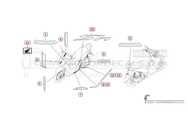 Honda SH125i 2023
