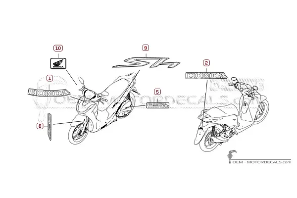Honda SH125i 2023