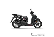 Aufkleber für Honda SH125i 2024 • Honda OEM-Aufkleber