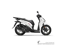 Autocollants pour Honda SH125i 2024 • Honda Autocollants OEM