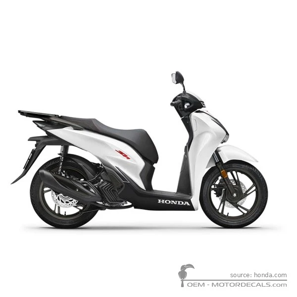 Stickers voor Honda SH125i 2024 • Honda OEM Stickers