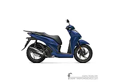 Autocollants pour Honda SH125i 2024 • Honda Autocollants OEM