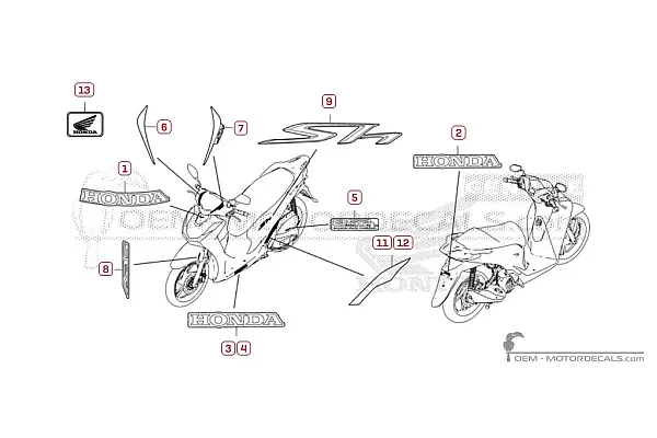 Honda SH125i 2024