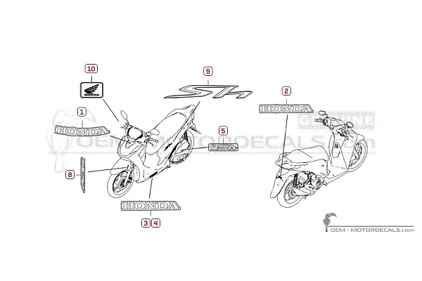 Honda SH125i 2024