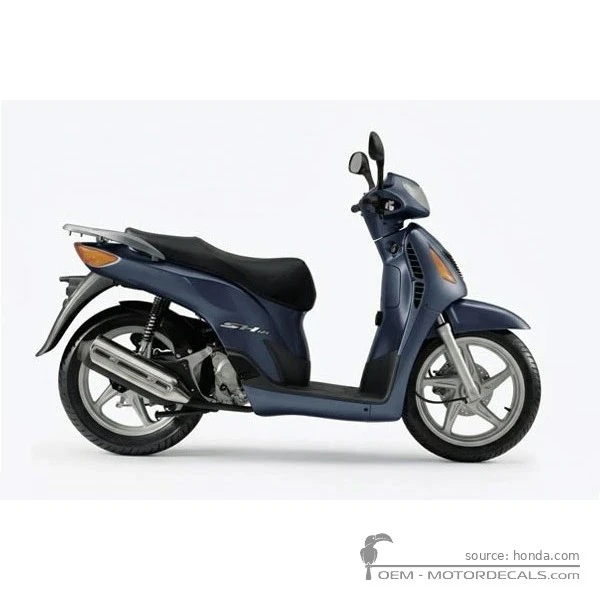 Adesivi per Honda SH150i 2002 • Honda Adesivi OEM
