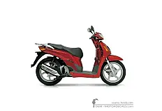 Stickers voor Honda SH150i 2003 • Honda OEM Stickers