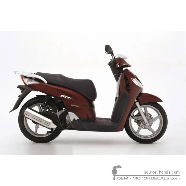Autocollants pour Honda SH150i 2005 • Honda Autocollants OEM