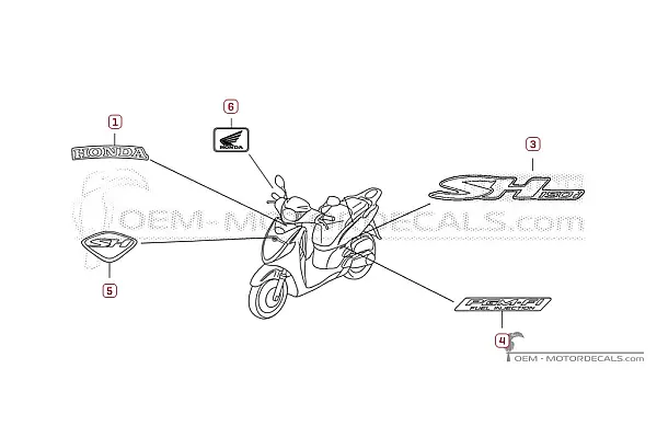 Honda SH150i 2005