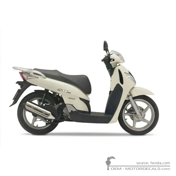 Adesivi per Honda SH150i 2006 • Honda Adesivi OEM