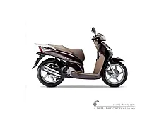 Decals for Honda SH150i 2007 • Honda OEM Decals