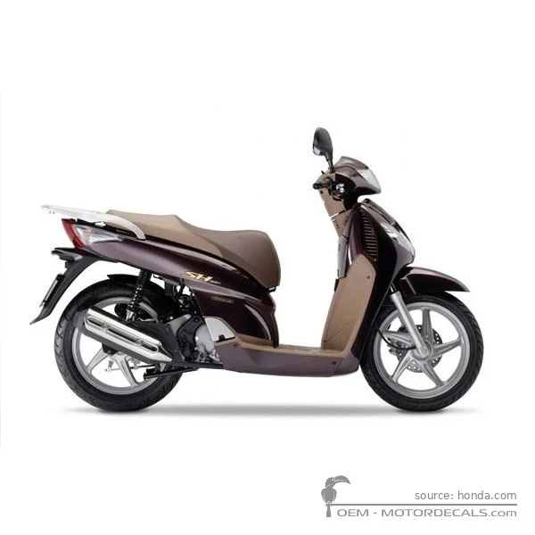 Decals for Honda SH150i 2007 • Honda OEM Decals