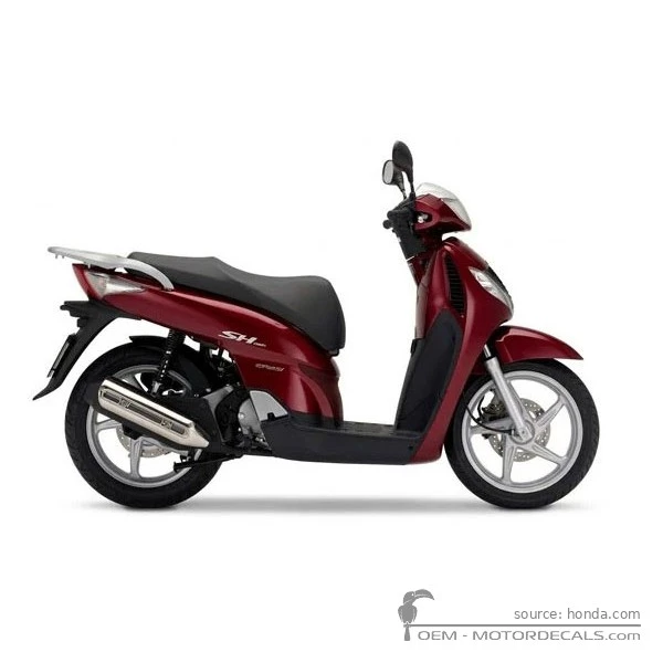 Autocollants pour Honda SH150i 2008 • Honda Autocollants OEM