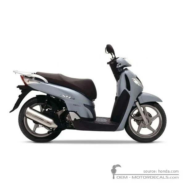 Decals for Honda SH150i 2008 • Honda OEM Decals