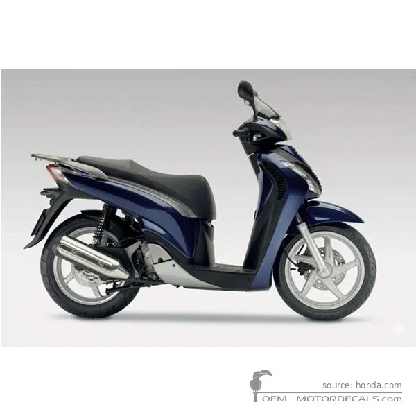 Adesivi per Honda SH150i 2009 • Honda Adesivi OEM