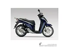 Decals for Honda SH150i 2011 • Honda OEM Decals
