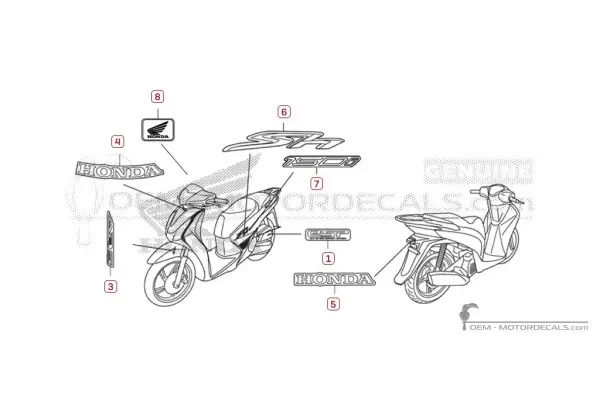 Honda SH150i 2016