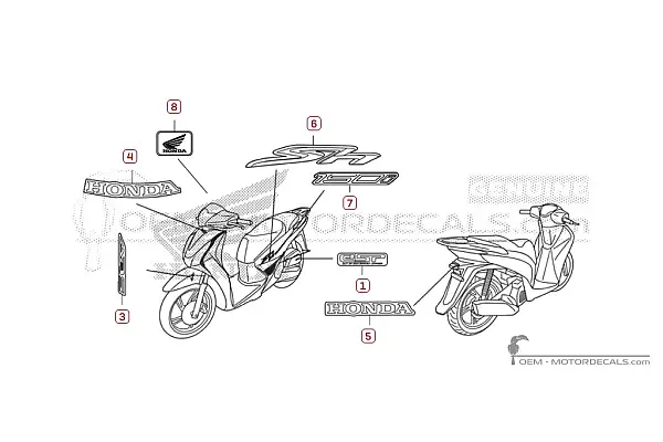 Honda SH150i 2016