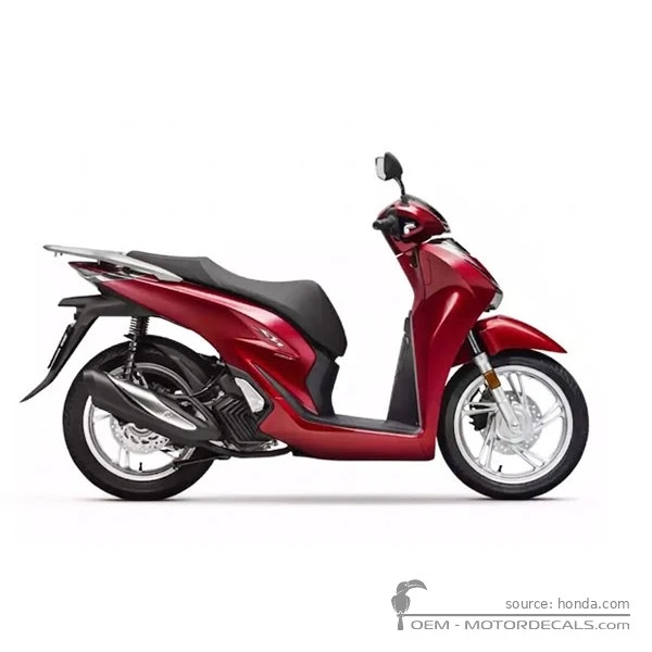 Naklejki do Honda SH150i 2020 • Honda Naklejki OEM