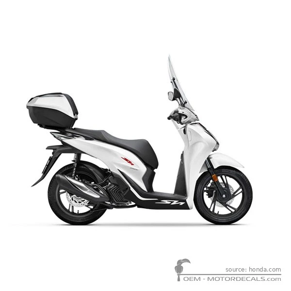Naklejki do Honda SH150i 2022 • Honda Naklejki OEM
