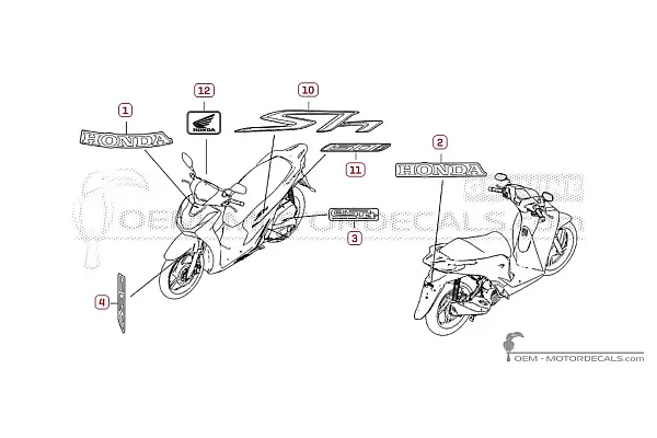 Honda SH150i 2023