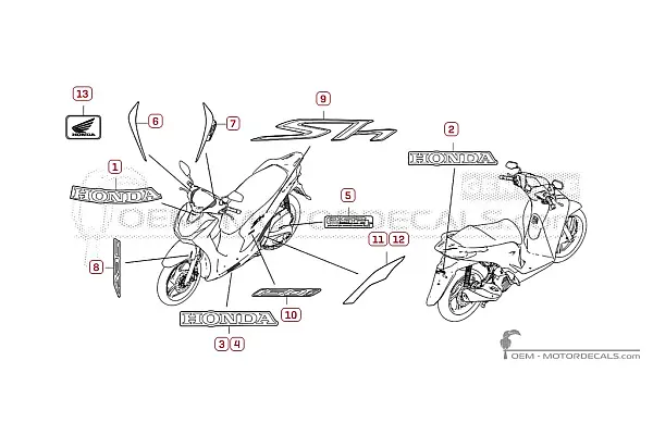 Honda SH150i 2024