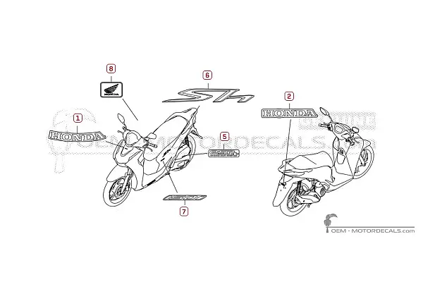 Honda SH150i 2026