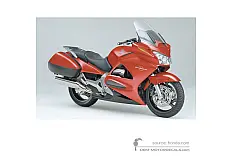 Decals for Honda ST1300 PAN EUROPEAN 2002 - Red • Honda OEM Decals