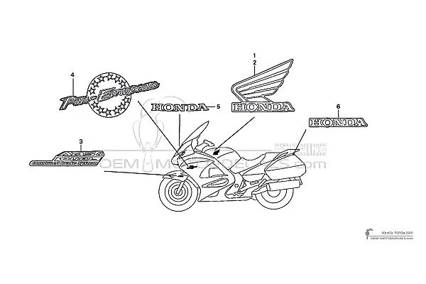 Honda ST1300 PAN EUROPEAN 2002 - Silver