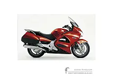 Decals for Honda ST1300 PAN EUROPEAN 2004 - Red • Honda OEM Decals