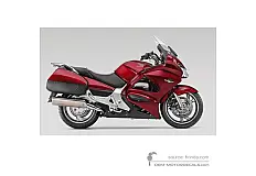 Decals for Honda ST1300 PAN EUROPEAN 2006 - Red • Honda OEM Decals