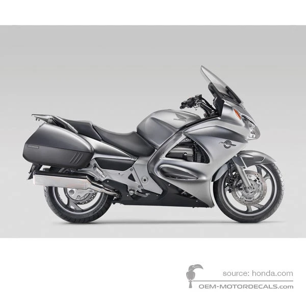 Stickers voor Honda ST1300 PAN EUROPEAN 2009 - Zilver • Honda OEM Stickers