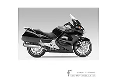 Decals for Honda ST1300 PAN EUROPEAN 2009 - Black • Honda OEM Decals