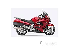 Decals for Honda ST1300 PAN EUROPEAN 2014 - Red • Honda OEM Decals