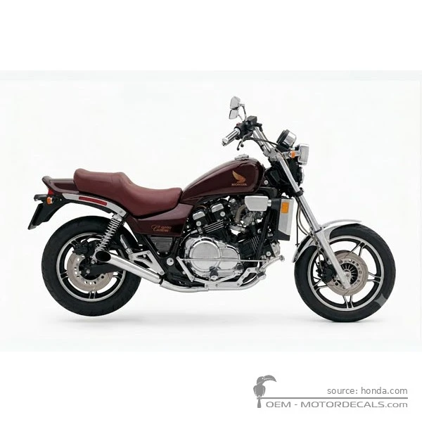 Stickers voor Honda VF1100C MAGNA Custom 1983 • Honda OEM Stickers