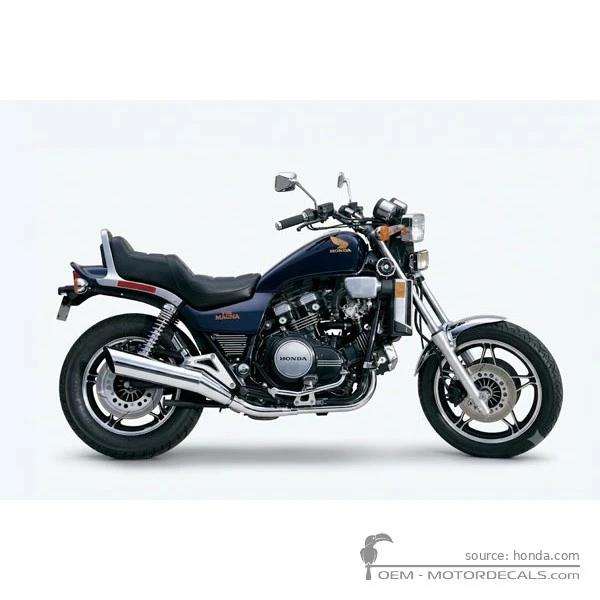 Stickers voor Honda VF1100C MAGNA 1983 • Honda OEM Stickers