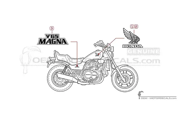 Honda VF1100C MAGNA 1983