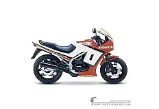 Adesivi per Honda VF500 FII Interceptor 1984 • Honda Adesivi OEM