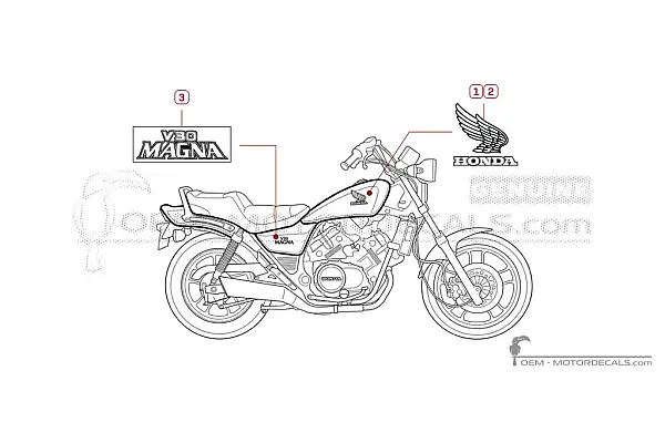 Honda VF500 C Magna 1984
