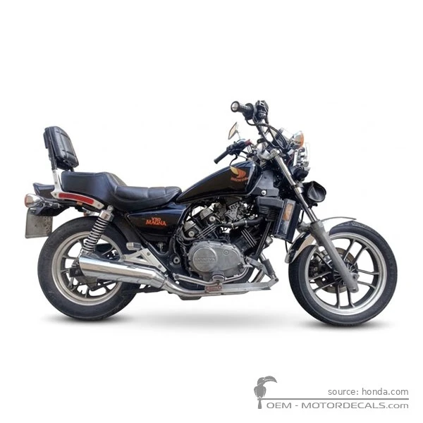 Adesivi per Honda VF500 C Magna 1985 • Honda Adesivi OEM