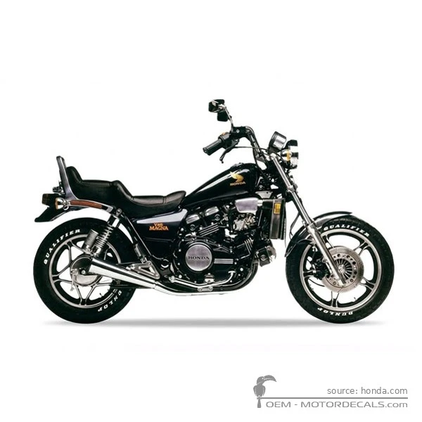 Adesivi per Honda VF750 C V45 Magna 1982 • Honda Adesivi OEM